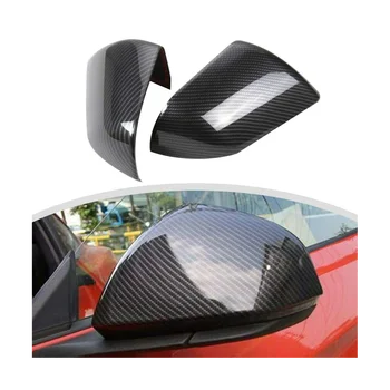 ABS Uhlíkových Vlákien Vzhľad Bočných Dverí Spätné Zrkadlo Pokrytie Čalúnenie Mušlí Spp pre Ford Mustang 2015-2020