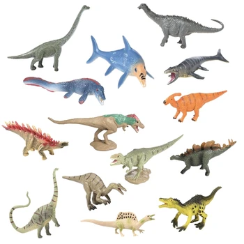 Deti Dinosaura Modely Playset Tyrannosaurus Plesiosaurus Zber Obrázok Nastaviť Dropship