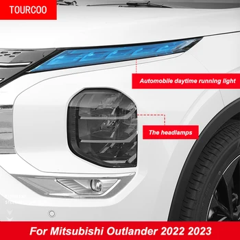 Pre Mitsubishi Outlander 2022 2023 Automobilový Denných Prevádzkových Svetlo Zadné Svetlo Zmena Farby Film Ochrany Príslušenstvo