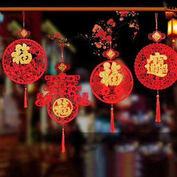 Šťastie Jarný Festival Visí Prívesok Dekorácie pre Čínsky Nový Rok