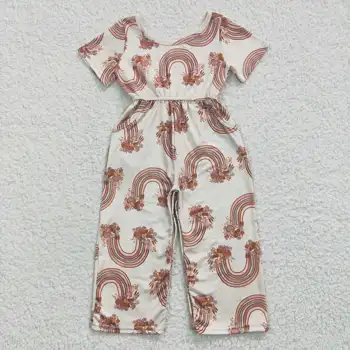 Najnovšie Dizajn RTS Veľkoobchod Drzý Boutique Deti Jar Onesie Oblečenie Deti Kombinézach Pre Dievčatá