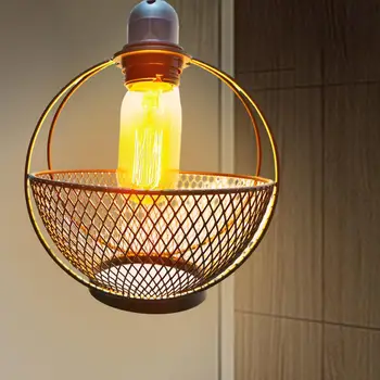Kovový Prívesok Tienidlo Lampy Luster Kryt Duté Z Závesné Svetlo Kryt Tienidlo pre Kuchyňa Hotel Teahouse, Spálne, Obývacie
