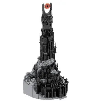Dark Tower Najväčšiu Pevnosť v Middle-earth z Filmu 5996 Kusov MOC