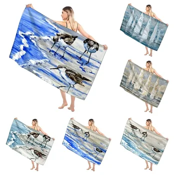 Havajský štýl kúpeľňa dospelých mäkký uterák sauna veľkú pláž uterák moderné fitness uterák hotel žien sprcha rýchle sušenie
