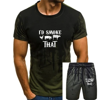 Ja by som Dym, Ktorý Zábavné BBQ Fajčiar Otec Grilovanie T-Shirt Classic Europe Tshirts Bavlna Topy T Shirt Pre Mužov, Fitness Tesné