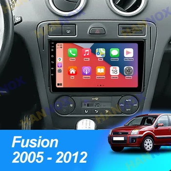 9 Android autorádia Multimediálnu GPS Navigáciu Pre Ford Fusion 1 2005 - 2012 Auto Stereo Podporu Kamery, DVR TPMS FM RDS DAB