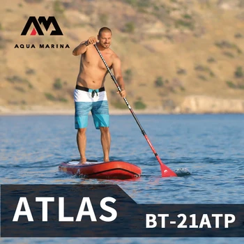 AQUA MARINA 3.6 m ATLAS Pokročilej Úrovni Surfovanie Rada Vody Stand Up Ľahký Surf S Lanom Pádlo Doska
