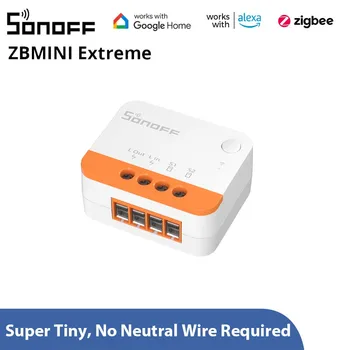 SONOFF ZBMINI Extrémne L2 Zigbee DIY Smart Switch Modul Č Neutrálny Vodič Vyžaduje 2 Spôsob Kontroly Pre Smart Home Automation
