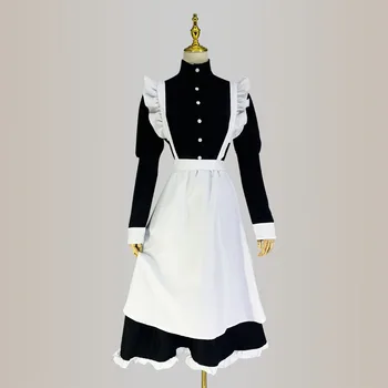 Princezná Slúžka Vintage Gothic lolita slúžka Šaty Japonský slúžka cosplay kostým slúžky šaty