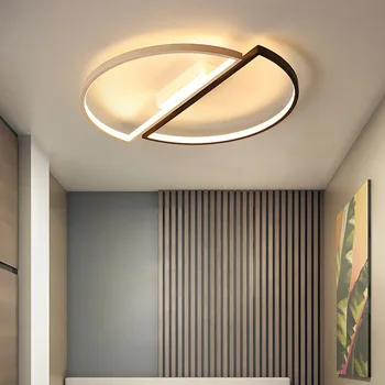 Jednoduché, moderné obývacie izby, spálne stropné svietidlo, LED stropné svietidlo, domáce energeticky úsporné osvetlenie