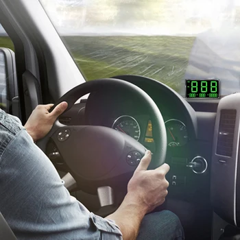 Rýchlosť Meter Šikovný Inštalácie Tachometra Automobilu Dodávky Viacúčelový Univerzálny Displej Vozidla, Komponenty, Digitálne GPS