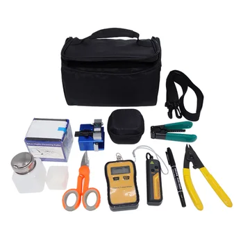 Optický FTTH Tool Kit OTDR s Optickým Power Meter a Vlákniny Sekáčik VFL/Konektor Cleaner/spojovanie auta