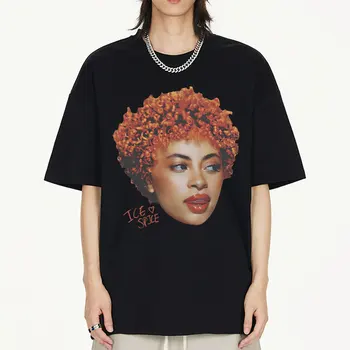 Rapper Ice Korenie Grafické Tričko pánske dámske Módne Hip Hop, Street Štýl T-shirt Krátkym Rukávom Nadrozmerné Streetwear T-shirts